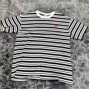 nike tee striped